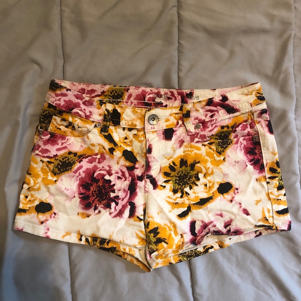 Floral shorts